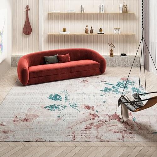 Retro American Style Carpet Modern Rugs Carpet For Living Room Bedroom Sofa Coffee Room Carpet Mat Floor Vintage Study Table