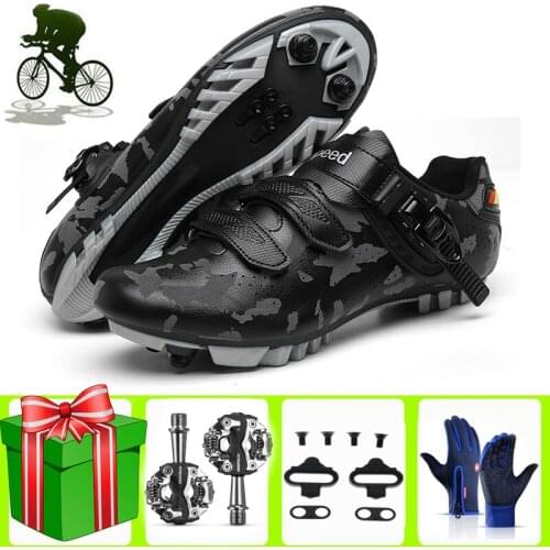 Sapatilha Ciclismo Mtb Cycling Shoes Men SPD Pedals Sneakers Women Racing Bicycle Mountain Bike Sports Bicicleta Carretera