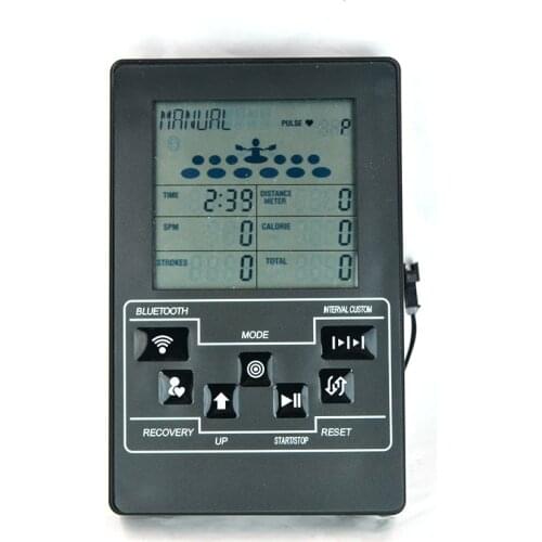 Water resistance rowing machine counter, magnetic resistance rowing machine electronic watch, fitness equipment display new