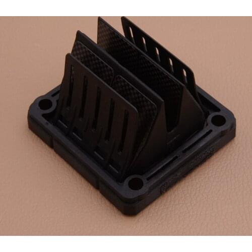 Motorcycle Carbon Fiber & Plastic Intake Reed Valve Fit For Yamaha RZ350 YZ125 RXZ135 RX135 DT175 YFZ350 RD400