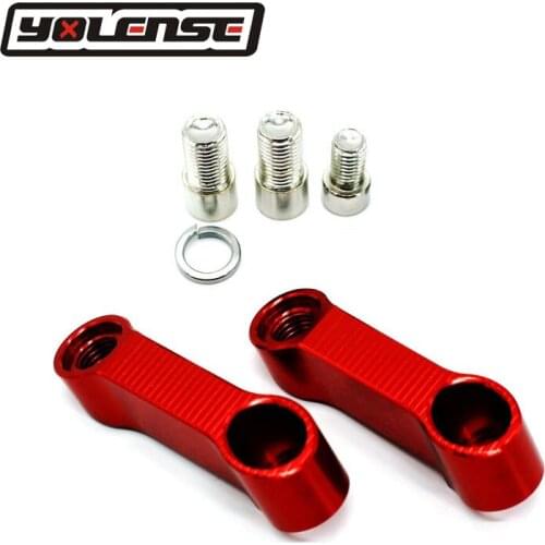 Motorcycle CNC Aluminum Rearview Mirrors Riser Extension Brackets Adapter For Honda XADV 750 X-ADV 750 XADV NC700 NC750 NC 700