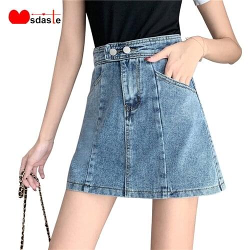 MsDaste Denim Skirts For Women