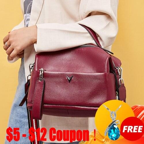 CGA New Vintage Rivet Handbags For Leather Women Bag Sequined Shoulder Bag Designer Women Leather Handbags Luxury Ladies HandBag