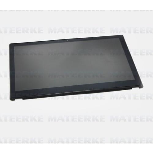 NEW 15.6" LCD Touch Screen Digitizer Assembly For Acer Aspire V5-571P-6499 V5-571P-6657 MS2361 Laptop+Frame,Black