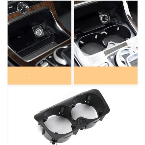 QDAEROHIVE cup holder For Mercedes-Benz C class W205 e-w213 glc-w253 v-w447 A2056800691 C class W205 GLC class W253 V class