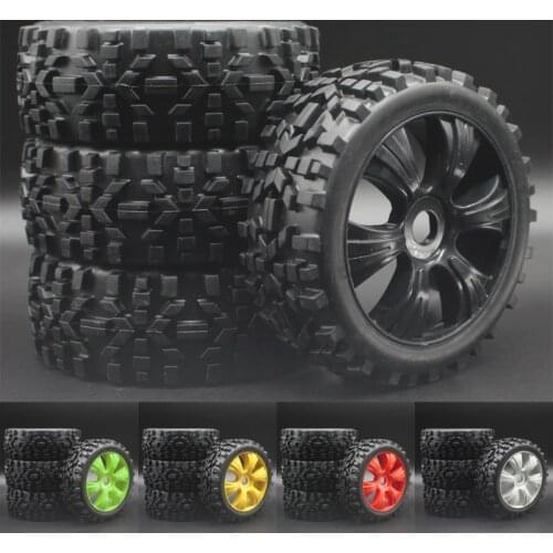 RC 1:8 Buggy Short Course Tires Wheel sets Wildemess Type For HSP HoBao