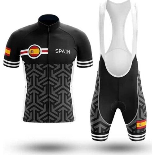 Ropa ciclismo hombre verano 2020 Spain cycling jersey set team bicycle jersey cycling clothing bike jersey mtb mallot ciclismo