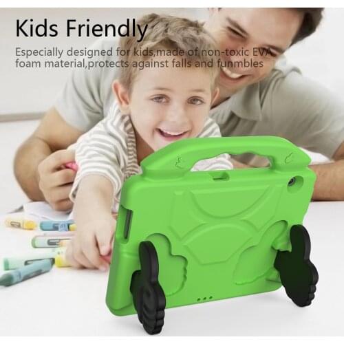 T3 10 Tablet Cover Thumb Shockproof Kids EVA Stand Case For Huawei MediaPad T3 10 9.6 Inch AGS-W09 AGS-L09 AGS-L03 Shell Funda