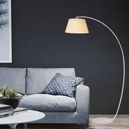 Living room floor lamp bedroom bedside lamp Nordic lamp light luxury vertical living room table lamp floor lamp lighting E27