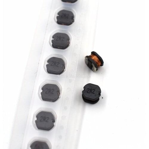 20PCS/LOT 2.2uH 2.2UH 2R2 SMD Power Inductor CD75 Inductors 7.8*7*5mm SMD Inductance