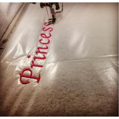 10 yards roll wash away Embroidery Stabilizer 35um Transparent cold Water-soluble topping film embroidery