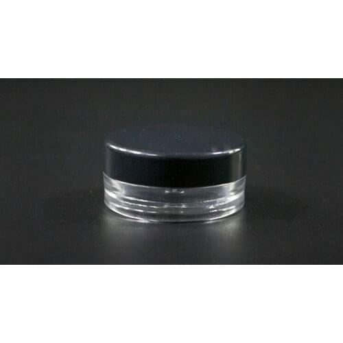 500pcs *4g Portable Plastic Empty Jar Pot Box Makeup Nail Art Cosmetic Bead