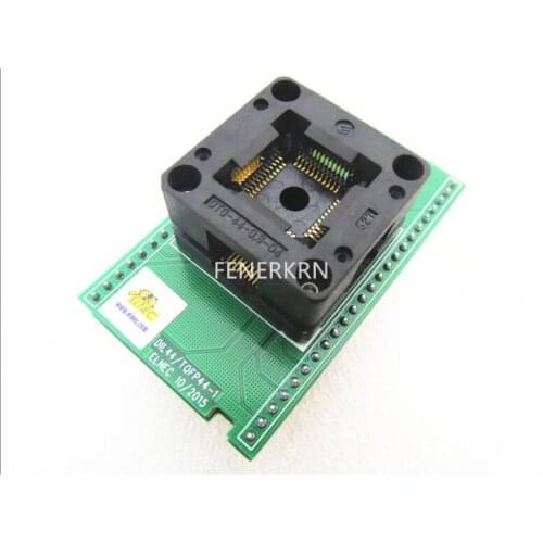 DIL44/TQFP44-1 ZIF ELNEC BEEPROG programming seat dedicated burning seat test seat