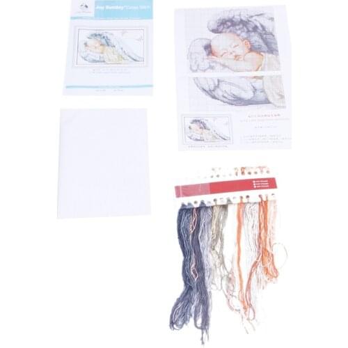 DIY Handmade Needlework cute baby Cross Stitch Home Decoration