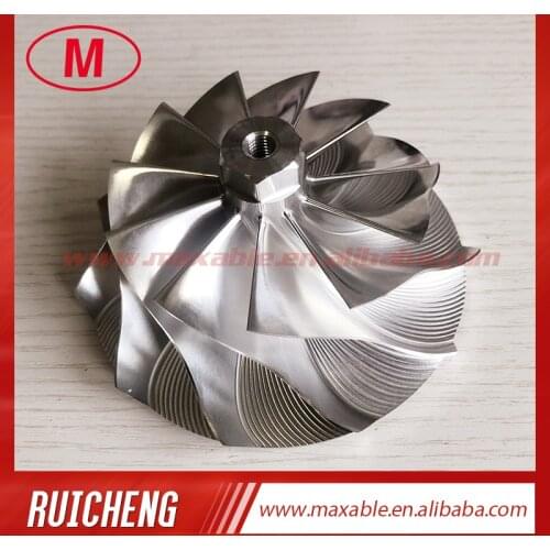 HX40 11+0 blades 75.83/102.75mm Turbocharger milling/Aluminum 2618/Billet compressor wheel