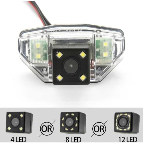 Owtosin Rear View Camera For Honda Odyssey 2009-2013/Fit MK2 2008-2014/CRV 2007 2008 2009 2010 Car Parking Reverse Monitor