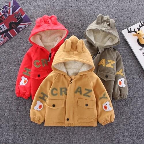 2020 Toddler Baby Kids Spring Autumn Hoody Outerwear Boys Girls Jacket Coat Infant Windbreaker Overall Children Clothing NewBorn
