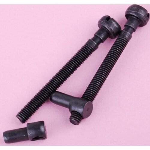 LETAOSK 2 pcs Chain Adjusting Screw Tensioner Fit for HUSQVARNA 61 66 162 266 268 272 288