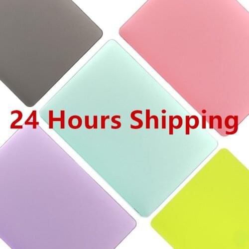 Matte/Crystal Hard Shell Case + Keyboard cover For 2019 Macbook Pro 13 TouchBar A2159 Air 13 A1932 Pro Retina 11 12 13 15 16"