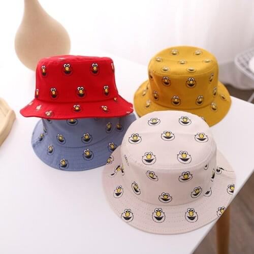 Sesame Street Fashion Anime Kids Hats Caps Casual Cartoon Summer Cap Hat Children Baby Unisex Gifts