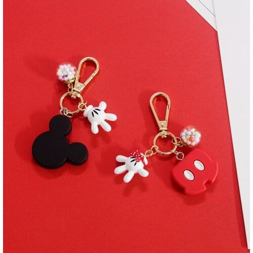 Cartoon Anime Keychain Genshin Mouse Silicone Key Chain Car Bag Pendant Lovely Creative Gifts Cute Accessories Wholesale