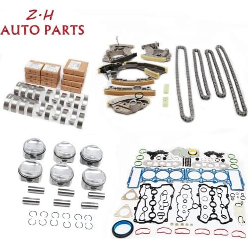 New 06E 109 507 D 6-Cylinder Engine Piston Ring Timing Suit Repair Kit For Audi A4 A5 A6 A7 A8 Q5 Q7 VW Touareg 3.0T 06E109465AS
