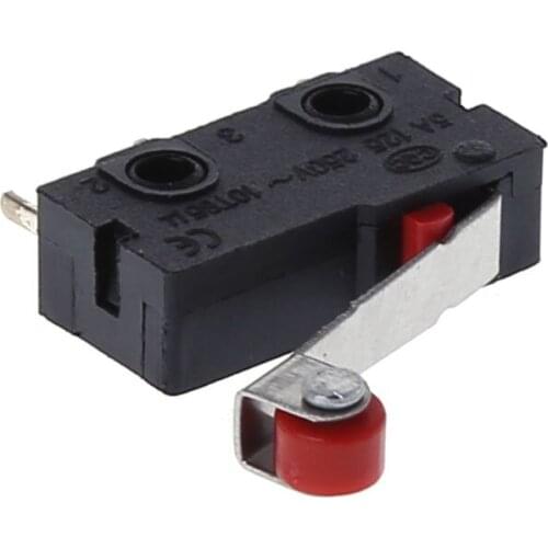 New Normally Open Roller Lever Arm Close Limit Switch Micro KW12-3