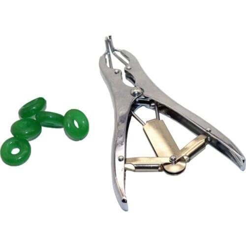 Pig Tail Docking Clamp Elastic Expansion Clamp Castrated Animals Tails Rubber Ring Castration Animal Castration Ring
