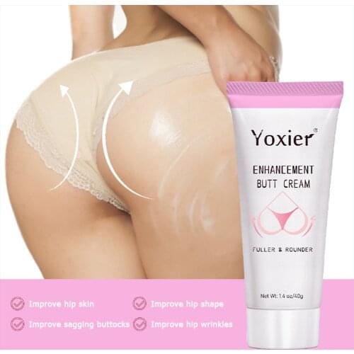 Buttocks Enlargement Cream Enhances Lifting Nourish Hydrate Sexy Curve Shaping Massage Cream Witch Hazel Extract Skin Care 40g