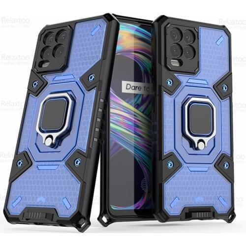 Camera Protection Armor Case For Oppo Realme 8 Pro 8Pro Realmy Realmi GT 5G G T Neo Find X3 Car Magnetic Holder Ring Cover Coque