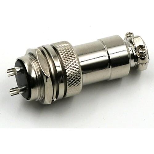 5PCS 2 - 15 Pin GX20 Aviation Plug & Socket Circular Multipole Connector Bulkhead