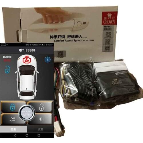 Car alarm system with remote start keyless entry system central locking start stop button auto alarm signaling starline a93