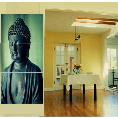 Free shipping buddha art canvas Wall art buddha Picture Modern landscape Canvas painting for living room Decorative