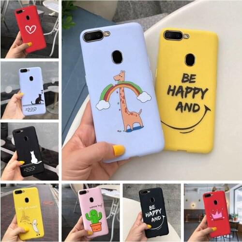 Phone Cases For Oppo A5s Case Oppo AX5s CPH1803 Soft Silicone TPU Fundas Back Cover For Oppo A5s AX5s OppoA5s Shockproof Bumper