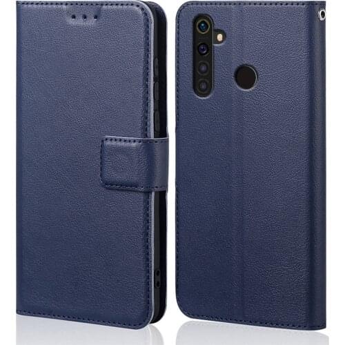 For OPPO Realme 5 Pro case Wallet Flip Leather & silicone back Skin stand capa For OPPO Realme 5 Pro cover phone funda pouch bag