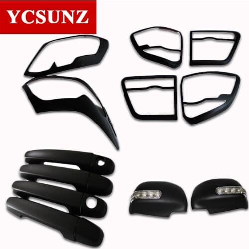 Black kits For Toyota Fortuner Hilux Sw4 2012 2013 2014