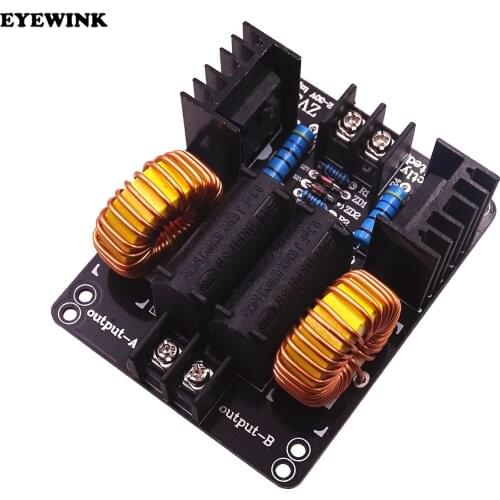 Kit DC 20A 1000W ZVS Low Voltage Induction Heating Board Module Flyback Driver Heater New Electric Unit Module Board