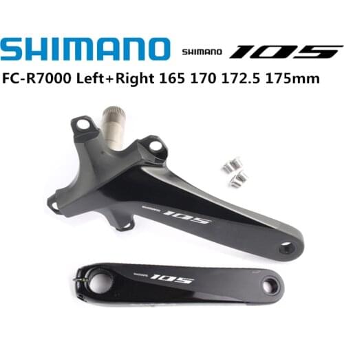 Shimano 105 R7000 Road Bike Bicycle Crank Arm Right Side Drive Side 110BCD 165 170 172.5 175 Original Bike Bicycle Parts