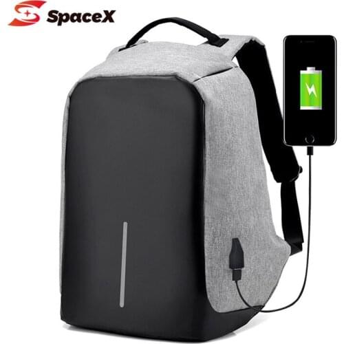Fashion Womens Backpack Anti Theft Bag Waterproof Large Capacity School Backpack USB Charge Port Outdoor Travel Bag 2021 New