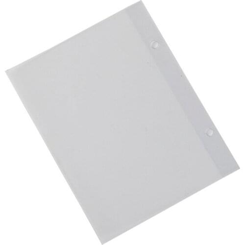 Plastic Wire Shelf Label Holder Sign Ticket Price Tag Frame Sleeve Easy Clip Design With Tight Snap Lock Closure