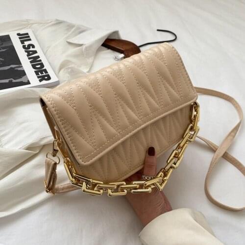 Popular texture ins ladies small bag 2021 new trendy fashion one-shoulder messenger bag net red portable small square bag