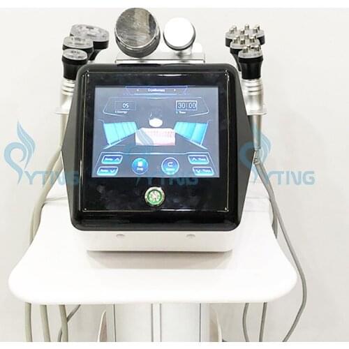Professional 40K Ultrasonic Cavitation RF Machine 8 in 1 Radio Frequency Face Lift Liposuction Multipolar RF Body Slimming