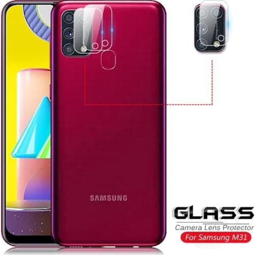 2Pcs For Glass Samsung Galaxy M31 Camera Lens Protector For Samsung M31 Camera Glass Protective HD Back Film For Samsung M31