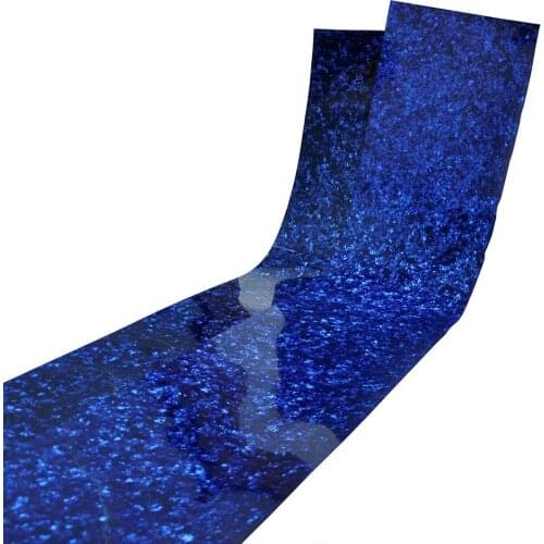 2Pcs Celluloid Sheet Drum Wrap Musical Instrument Deco Pearl Blue 10x60'' and 16x60