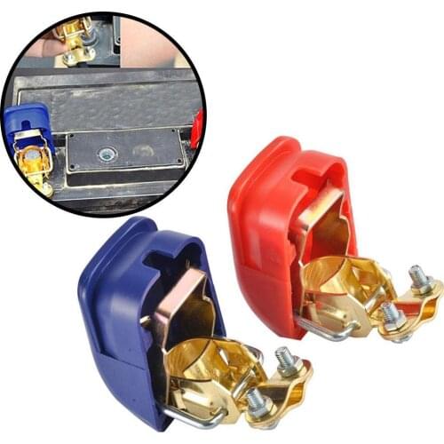 Car Battery Terminal Connector Clip Quick Connector Release Car Quick Clip Terminals Pull Switch Pull-Type Disconnect Batte U3W1