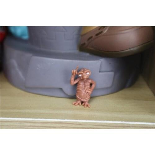 Super mini pvc figure model toy alien EET 2pcs/set