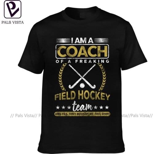 Field Hockey T Shirt Male Fun 100 Cotton Graphic Tee Shirt Short Sleeves Streetwear T-Shirt Oversize
