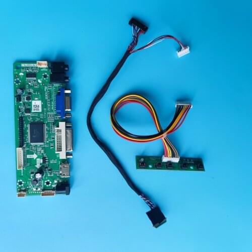 Kit For LP140WH2-TLSA/TLS3/TLFA/TLC1/TLD3/TLN1 DVI Panel Monitor Controller board 1366*768 Audio card 14" VGA LED LCD 40pin LVDS