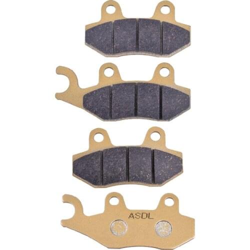 650cc Motorcycle Ceramic Front Rear Brake Pads Set For KAWASAKI KLR 650 KL650 KL650E KLR650E KLR KL 650 E8F E9F 2008 2009