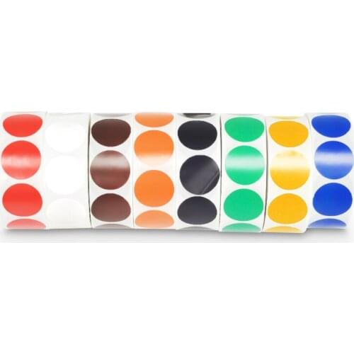 24mm Round Food Safety Permanent Adhesive Label 1000 labels per Roll